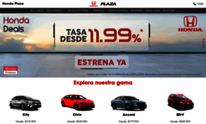 Hondaplaza.com.mx thumbnail