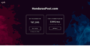 Honduraspost.com thumbnail