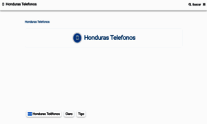Hondurastelefonos.com thumbnail