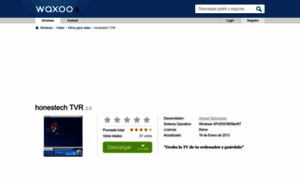 Honestech-tvr.waxoo.com thumbnail