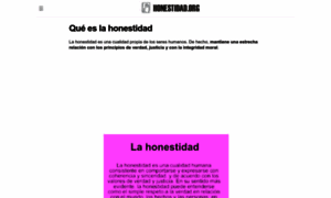 Honestidad.org thumbnail