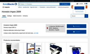 Honesto-impex-2009.solostocks.com thumbnail