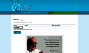 Horariodemissa.com.br thumbnail