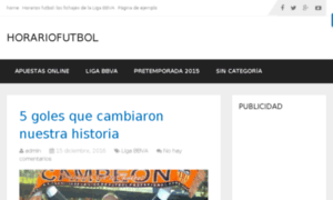Horariofutbol.com thumbnail