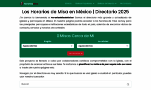 Horariomisa.com.mx thumbnail