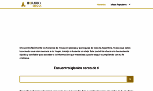 Horariomisas.com.ar thumbnail