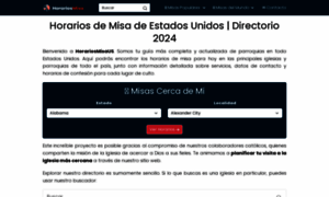 Horariosmisa.us thumbnail