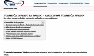 Hormigonimpresotoledo.eu thumbnail