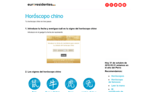 Horoscopo-chino.euroresidentes.es thumbnail