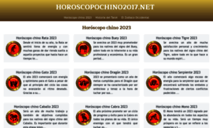 Horoscopochino2017.net thumbnail