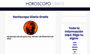 Horoscopodeleo.es thumbnail