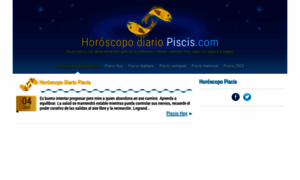 Horoscopodiariopiscis.com thumbnail
