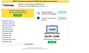 Horoscopoescorpio2019.com thumbnail