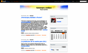 Horoscopoyzodiaco.fullblog.com.ar thumbnail