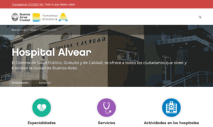 Hospitalalvear.gov.ar thumbnail
