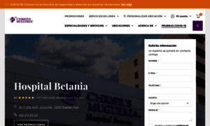 Hospitalbetania.com.mx thumbnail