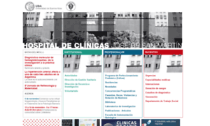 Hospitaldeclinicas.uba.ar thumbnail