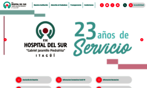 Hospitaldelsur.gov.co thumbnail