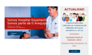 Hospitalgoyeneche.gob.pe thumbnail