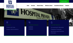 Hospitalprivadosj.com.ar thumbnail