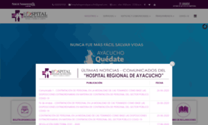 Hospitalregionalayacucho.gob.pe thumbnail