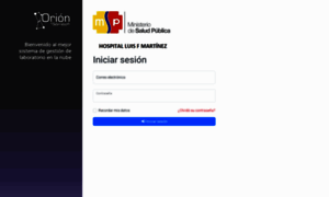 Hospitaluisfmartinez.orion-labs.com thumbnail