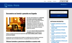 Hostalesypensiones.com thumbnail