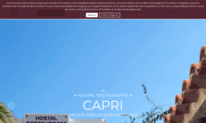 Hostalrestaurantecapri.com thumbnail