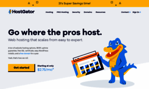 Hostgator.com thumbnail