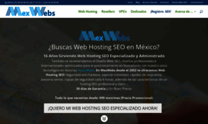 Hosting.mexwebs.com thumbnail