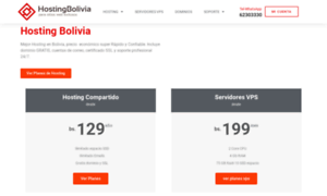Hostingbolivia.com.bo thumbnail