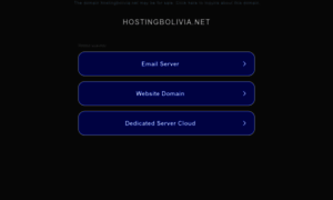 Hostingbolivia.net thumbnail