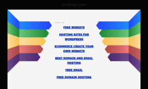 Hostinge.com thumbnail