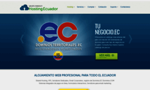 Hostingecuador.ec thumbnail