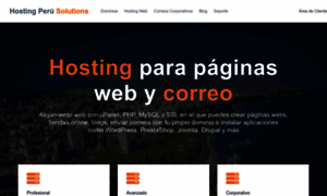 Hostingperu.solutions thumbnail