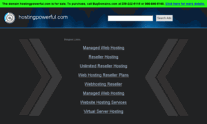 Hostingpowerful.com thumbnail