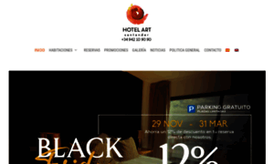 Hotelartsantander.com thumbnail