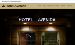 Hotelavenidarequena.es thumbnail