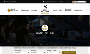 Hotelbelaircastelldefels.com thumbnail