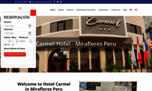 Hotelcarmel.com.pe thumbnail