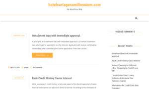 Hotelcartagenamillennium.com thumbnail