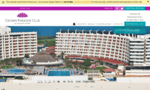 Hotelcrownparadisecancun.com thumbnail