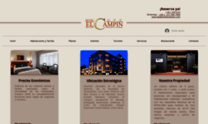 Hotelelcampin.com thumbnail