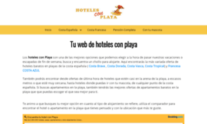 Hotelesconplaya.com thumbnail