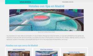 Hotelesconspacercademadrid.info thumbnail