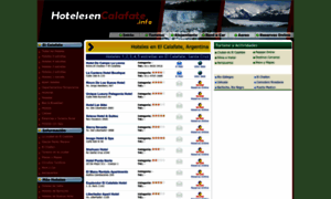 Hotelesencalafate.info thumbnail