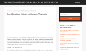 Hotelesencaracasweb.com.ve thumbnail