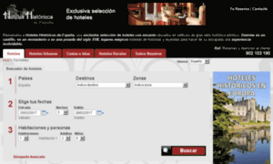 Hoteleshistoricosdeespana.com thumbnail