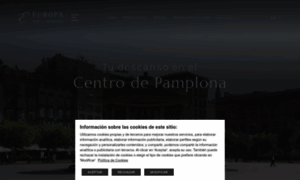 Hoteleuropapamplona.com thumbnail