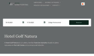 Hotelgolfnatura.com thumbnail